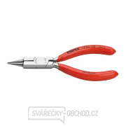 Kliešte na ohýbanie šperkov 130 mm KNIPEX 19 03 130 - chrómované, plastové puzdrá gallery main image