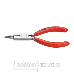 Kliešte na ohýbanie šperkov 130 mm KNIPEX 19 03 130 - chrómované, plastové puzdrá gallery main image