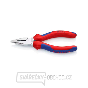 Kombinované úzke ploché kliešte 145 mm Knipex 08 25 145 SB gallery main image