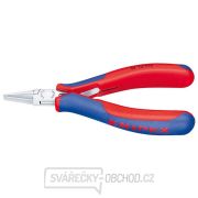 Elektronické montážne kliešte 115 mm KNIPEX 35 12 115 - leštená hlava, viaczložkové puzdrá gallery main image