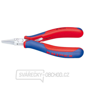 Elektronické montážne kliešte 115 mm KNIPEX 35 12 115 - leštená hlava, viaczložkové puzdrá gallery main image