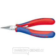 Elektronické montážne kliešte 115 mm KNIPEX 35 32 115 - leštená hlava, viaczložkové puzdrá gallery main image