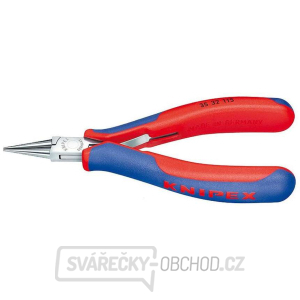 Elektronické montážne kliešte 115 mm KNIPEX 35 32 115 - leštená hlava, viaczložkové puzdrá gallery main image