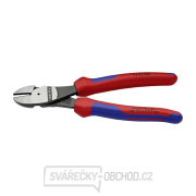 Výkonné bočné frézy 200 mm KNIPEX 74 02 200 - leštená hlava, viaczložkové puzdrá Náhľad