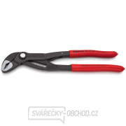 Kliešte na matice Cobra 250 mm KNIPEX 87 11 250 - leštená hlava, plastové puzdrá gallery main image