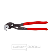 Kleště na šrouby 250 mm, KNIPEX 87 41 250 - leštěná hlava, plastové návleky Náhled