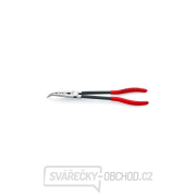 KNIPEX dlhé zahnuté kliešte 28 81 280, 280 mm - leštená hlava, čierne gallery main image