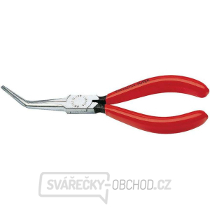 KNIPEX 31 21 160 Polkruhové ihlové kliešte na uchopenie 160 mm - leštená hlava, plastové puzdrá gallery main image