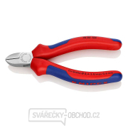 Bočné štípacie kliešte 125 mm pre elektromechaniku KNIPEX 76 05 125 - chrómované, viaczložkové puzdrá gallery main image