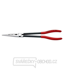 KNIPEX 28 71 280 dlhé rovné kliešte, 280 mm - leštená hlava, čierne gallery main image