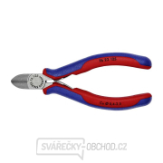 Bočné frézy pre elektromechaniku 125 mm KNIPEX 76 22 125 - leštená hlava, viaczložkové puzdrá Náhľad