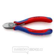 Bočné frézy pre elektromechaniku 125 mm KNIPEX 76 22 125 - leštená hlava, viaczložkové puzdrá Náhľad