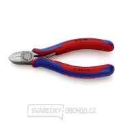 Bočné frézy pre elektromechaniku 125 mm KNIPEX 76 22 125 - leštená hlava, viaczložkové puzdrá Náhľad