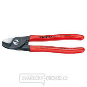 Nožnice na káble 165 mm KNIPEX 95 11 165 - leštená hlava, plastové puzdrá Náhľad