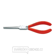 Ploché kliešte 160 mm KNIPEX 33 01 160 - leštená hlava, plastové puzdrá gallery main image