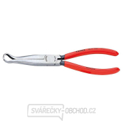 Kliešte pre mechanikov 200 mm KNIPEX 38 91 200 - leštená hlava, plastové puzdrá gallery main image