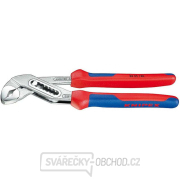 Inštalatérske kliešte Aligator 180 mm KNIPEX 88 05 180 - chrómované, viaczložkové puzdrá gallery main image