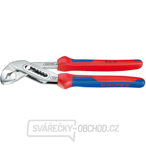 Inštalatérske kliešte Aligator 180 mm KNIPEX 88 05 180 - chrómované, viaczložkové puzdrá gallery main image