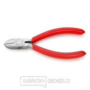 Bočné frézy pre elektromechaniku 125 mm KNIPEX 76 03 125 - chrómované, plastové puzdrá gallery main image