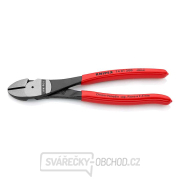 Výkonné bočné frézy 200 mm KNIPEX 74 01 200 - leštená hlava, plastové puzdrá gallery main image