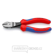 Výkonné bočné frézy 160 mm KNIPEX 74 02 160 - leštená hlava, viaczložkové puzdrá gallery main image