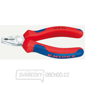 Malé kombinované kliešte 110 mm KNIPEX 08 05 110 - chrómované, viaczložkové puzdrá gallery main image