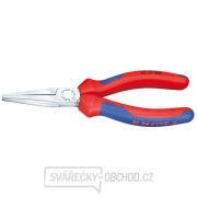 Ploché kleště typu Langbeck (s prodlouženými čelistmi) 140 mm KNIPEX 30 15 140 - chromováno, vícesložkové návleky gallery main image