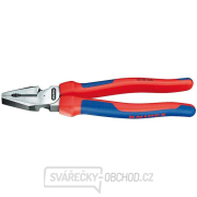 Kombinované kliešte Force 200 mm. KNIPEX 02 02 200 - leštená hlava, viaczložkové objímky Náhľad