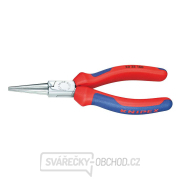 Půlkulaté kleště typu Langbeck 140 mm (s prodlouženými čelistmi) KNIPEX 30 35 140 - chromováno, vícesložkové návleky gallery main image