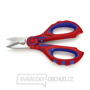 Elektrikárske nožnice Knipex 95 05 10 SB s krimpovaním gallery main image