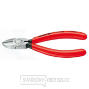 Bočné frézy pre elektromechaniku 125 mm KNIPEX 76 01 125 - leštená hlava, plastové puzdrá gallery main image