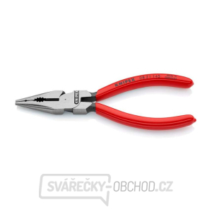 Kombinované úzke ploché kliešte 145 mm Knipex 08 21 145 SB gallery main image