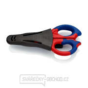 Kombinované elektrikářské nůžky 155 mm KNIPEX 95 05 155 SB - chromováno, vícesložkové návleky Náhled