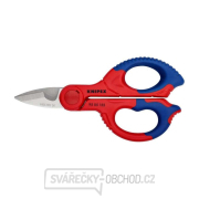 Kombinované elektrikárske nožnice 155 mm KNIPEX 95 05 155 SB - chrómované, viaczložkové puzdrá Náhľad