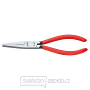 Kliešte pre mechanikov 190 mm KNIPEX 38 41 190 - leštená hlava, plastové puzdrá gallery main image