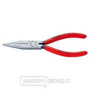 Půlkulaté kleště typu Langbeck 190 mm (s prodlouženými čelistmi) KNIPEX 30 21 190 - leštěná hlava, plastové návleky gallery main image