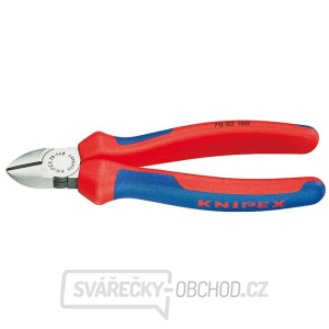 Bočné štípacie kliešte 125 mm KNIPEX 70 02 125 - leštená hlava, viaczložkové puzdrá gallery main image