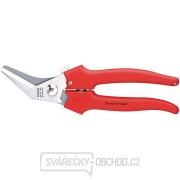 Kombinované nožnice 185 mm KNIPEX 91 05 185 - chrómované, viaczložkové puzdrá Náhľad