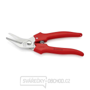 Kombinované nožnice 185 mm KNIPEX 91 05 185 - chrómované, viaczložkové puzdrá Náhľad