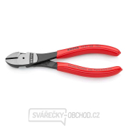 Výkonné bočné frézy 160 mm KNIPEX 74 01 160 - leštená hlava, plastové puzdrá Náhľad