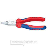 Kliešte s okrúhlymi čeľusťami 140 mm KNIPEX 22 05 140 - chrómované, viaczložkové puzdrá gallery main image