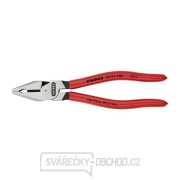 Kombinované kliešte Force 200 mm. KNIPEX 02 01 200 - leštené, plastové puzdrá Náhľad