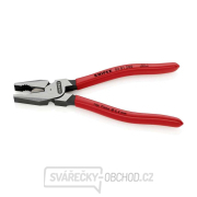 Kombinované kliešte Force 200 mm. KNIPEX 02 01 200 - leštené, plastové puzdrá Náhľad