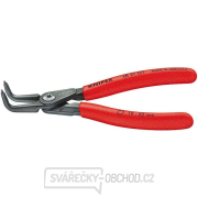 Presné kliešte na poistné krúžky 130 mm, vnútorne zakrivené. Knipex - 48 21 J01 - DIN 5265 D gallery main image