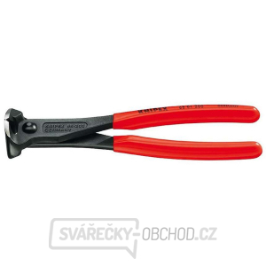 Štípacie kliešte 200 mm KNIPEX 68 01 200 - leštená hlava, plastové puzdrá gallery main image