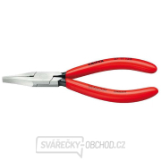 Úchopové kliešte pre jemnú elektroniku 125 mm KNIPEX 35 11 125 - leštená hlava, plastové puzdrá gallery main image