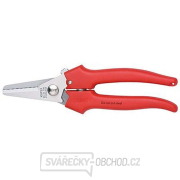 Kombinované nožnice 190 mm KNIPEX 95 05 190 - chrómované, viaczložkové puzdrá gallery main image