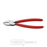 Bočné štípacie kliešte 180 mm KNIPEX 70 01 180 - leštená hlava, plastové puzdrá Náhľad