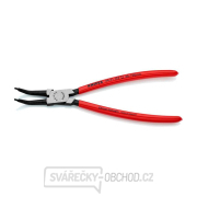 Kliešte na poistné krúžky 225 mm, vnútorné zahnuté 45° Knipex 44 31 J32 Náhľad