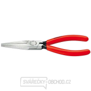 Ploché kleště typu Langbeck 140 mm (s prodlouženými čelistmi) KNIPEX 30 11 140 - leštěná hlava, plastové návleky gallery main image